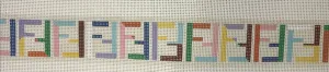 * Rachel Barri 'F' Strap- Multi-color