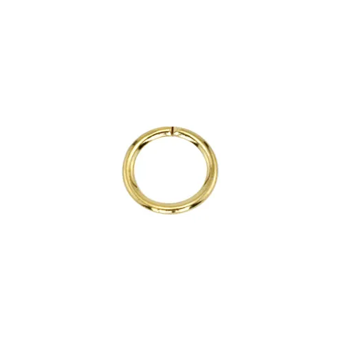 144 Beadalon jump rings gold plated 4mm (1)