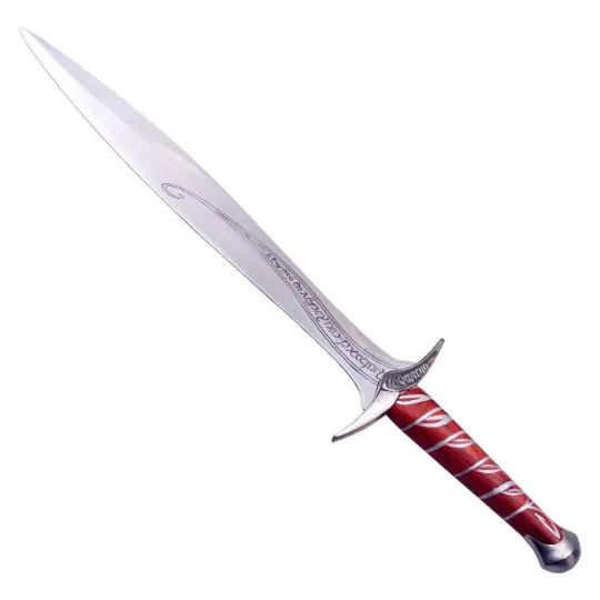 22" Sting Sword of Frodo w/ Scabbard in just $69 (Battle Ready D2 Steel & Spring Steel Versions Available) from Lord of The Rings-Red
