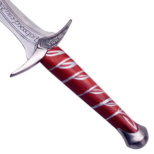 22" Sting Sword of Frodo w/ Scabbard in just $69 (Battle Ready D2 Steel & Spring Steel Versions Available) from Lord of The Rings-Red