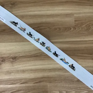 Black and Yellow Labs with Ducks Belt Canvas
