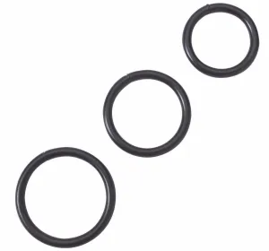 BLACK STEEL C RING SET