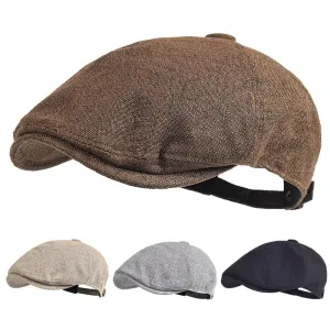 Chelsea Linen Gatsby Cap