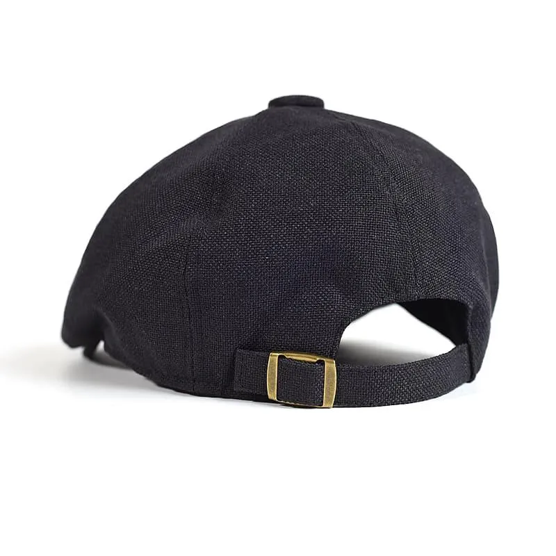 Chelsea Linen Gatsby Cap