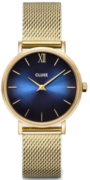 CLU Watch Minuit Mesh Deep Blue