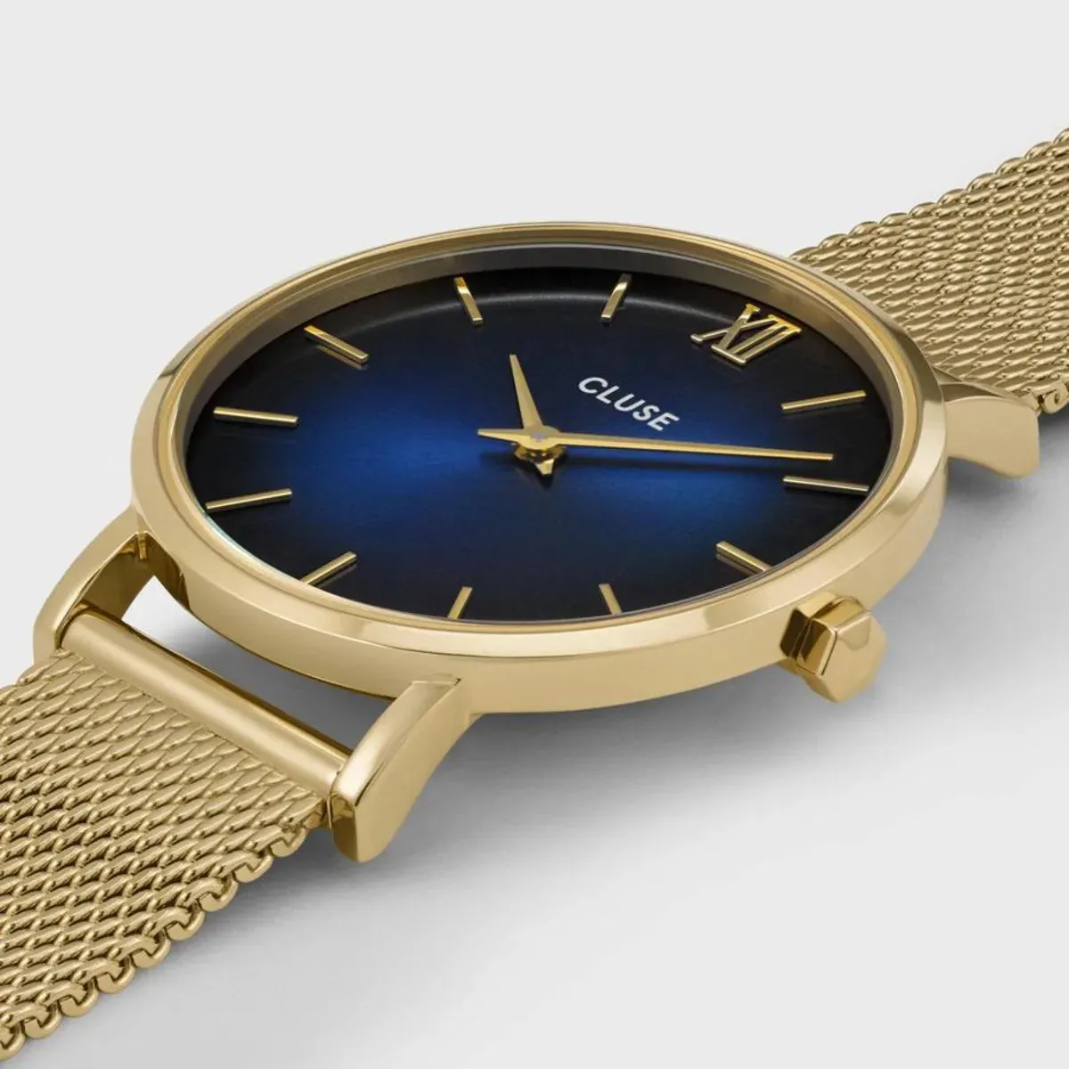 CLU Watch Minuit Mesh Deep Blue