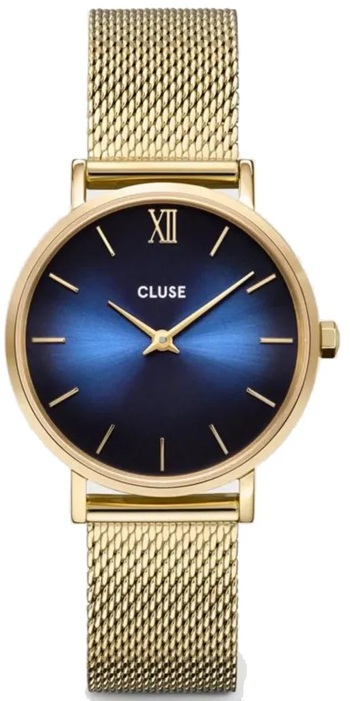 CLU Watch Minuit Mesh Deep Blue
