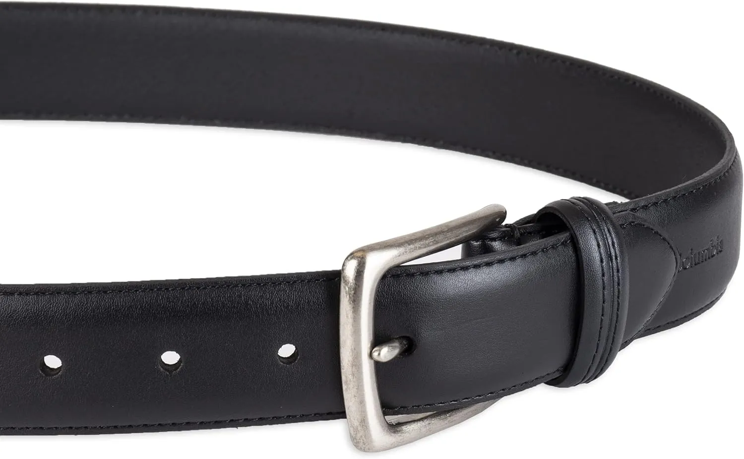 Columbia Mens Trinity Logo Everyday Casual Dress Belt, Regular and Big and Tall Sizing