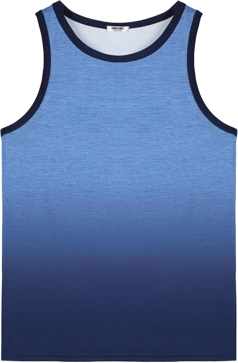 COOFANDY Mens Tank Tops Beach Summer Sleeveless Graphic T Shirts Palm Tree Vacation Quick Dry Muscle Tank
