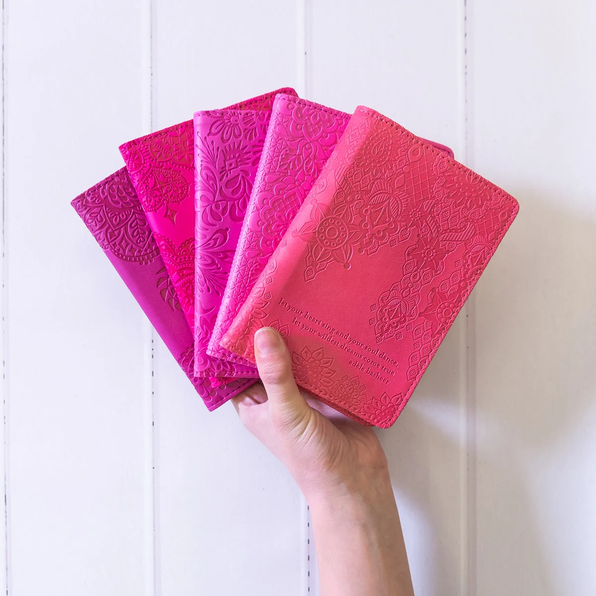Coral Crush Passport Wallet