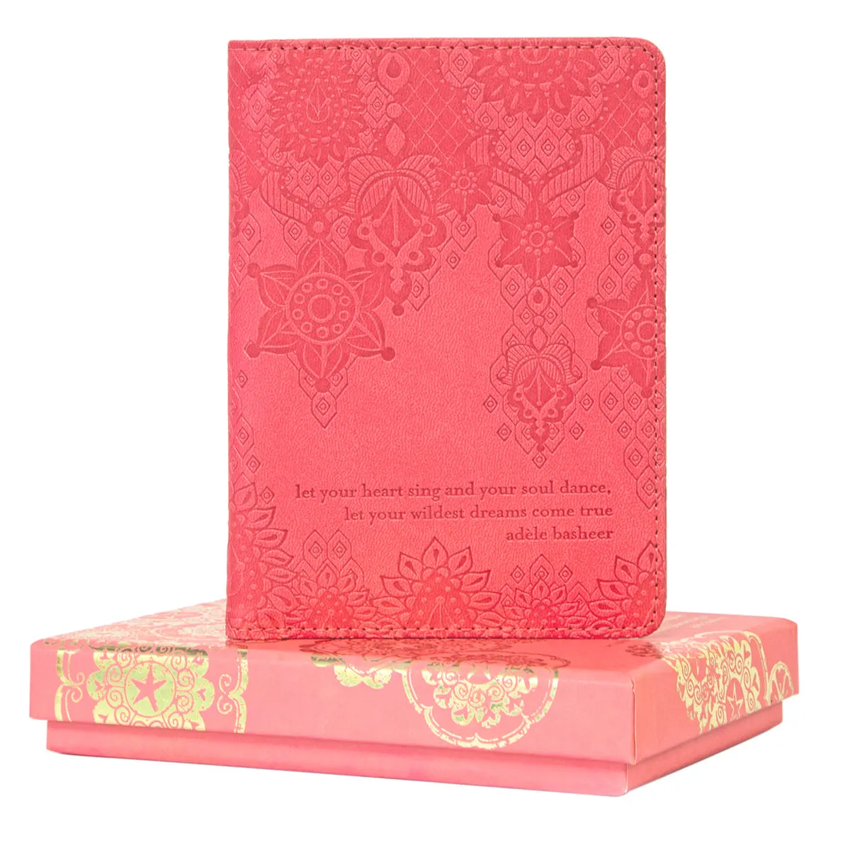 Coral Crush Passport Wallet
