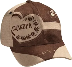 Custom Dad Hats Personalized Dad Baseball Cap with Names Fathers Day Hats Gifts for Dad Daddy Grandpa Men Husband