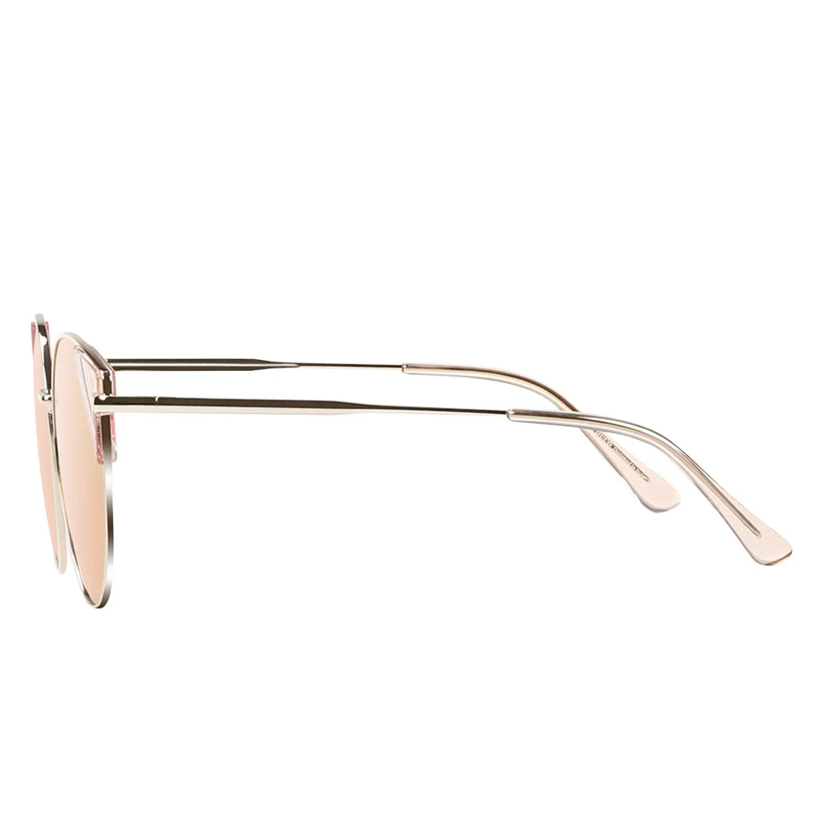 DUCO Vintage Classic Designer Sunglasses for Women with Round Metal Frame W018