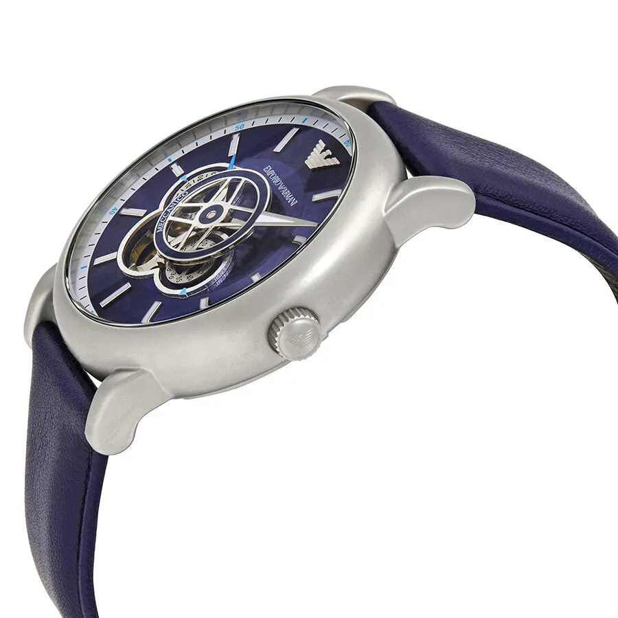 Emporio Armani Chronograph Automatic Blue Dial Men's Watch AR60011