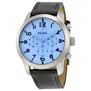 Fossil Pilot 54 Silver Dial Men's Chronograph Watch FS5162