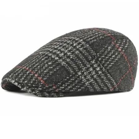 Gimont Tartan Wool Flat Cap
