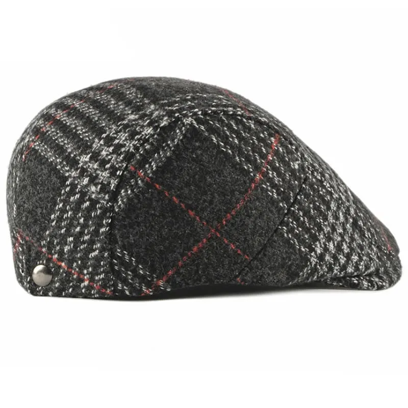 Gimont Tartan Wool Flat Cap
