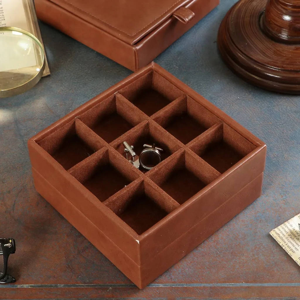 Groomsman Best Man Gift Butler Brown Stacked Accessories Store