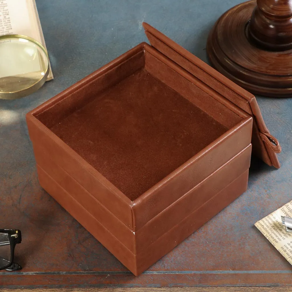 Groomsman Best Man Gift Butler Brown Stacked Accessories Store