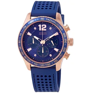 Guess Fleet Chronograph Blue Dial Men's Watch W0971G3