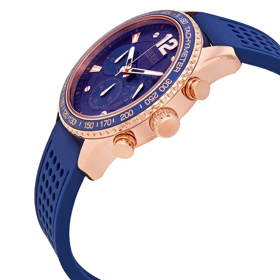 Guess Fleet Chronograph Blue Dial Men's Watch W0971G3