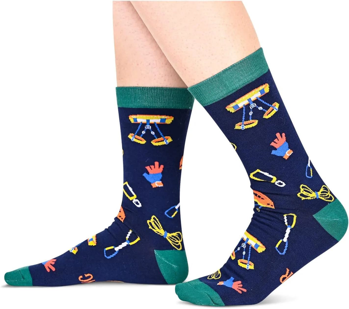 HAPPYPOP Sports Gifts For Men Women - Rock Climbing Running Gifts, Climbing Running Hunting Socks
