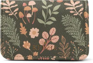 KEDZIE Essentials Only Cash & Card Wallet Clutch In Vegan Leather with Snap Closure for Women