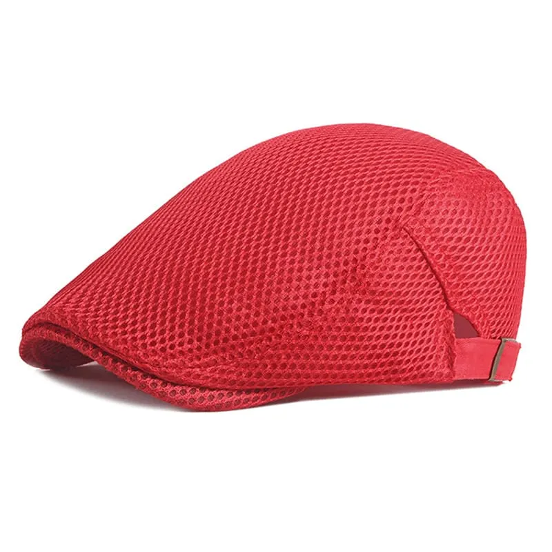 Kruis Breathable Mesh Flat Cap