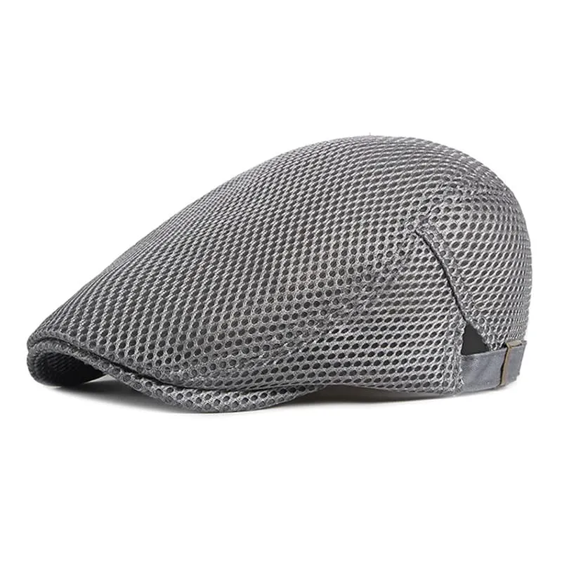 Kruis Breathable Mesh Flat Cap