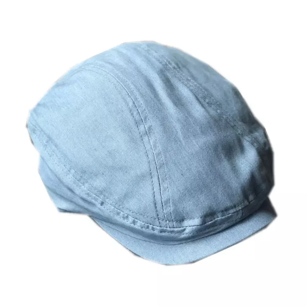 La Crosse Vintage Denim Flat Cap