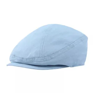 La Crosse Vintage Denim Flat Cap