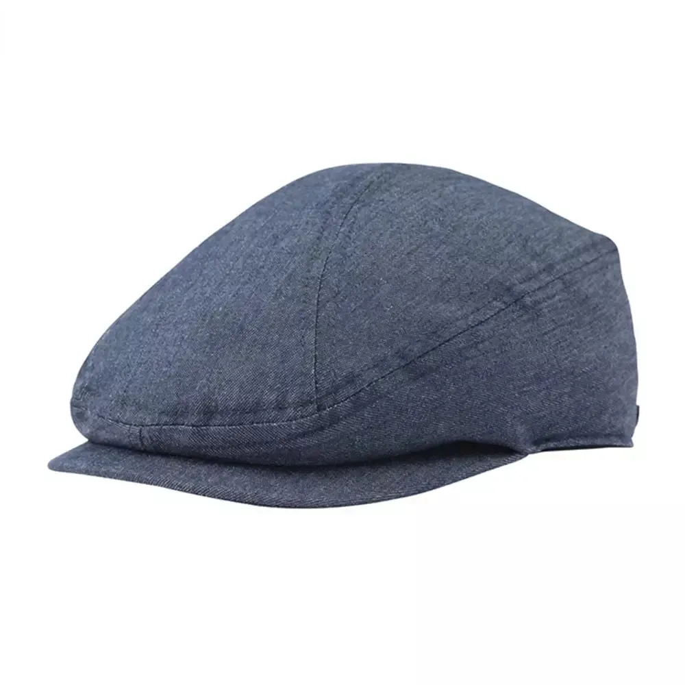 La Crosse Vintage Denim Flat Cap
