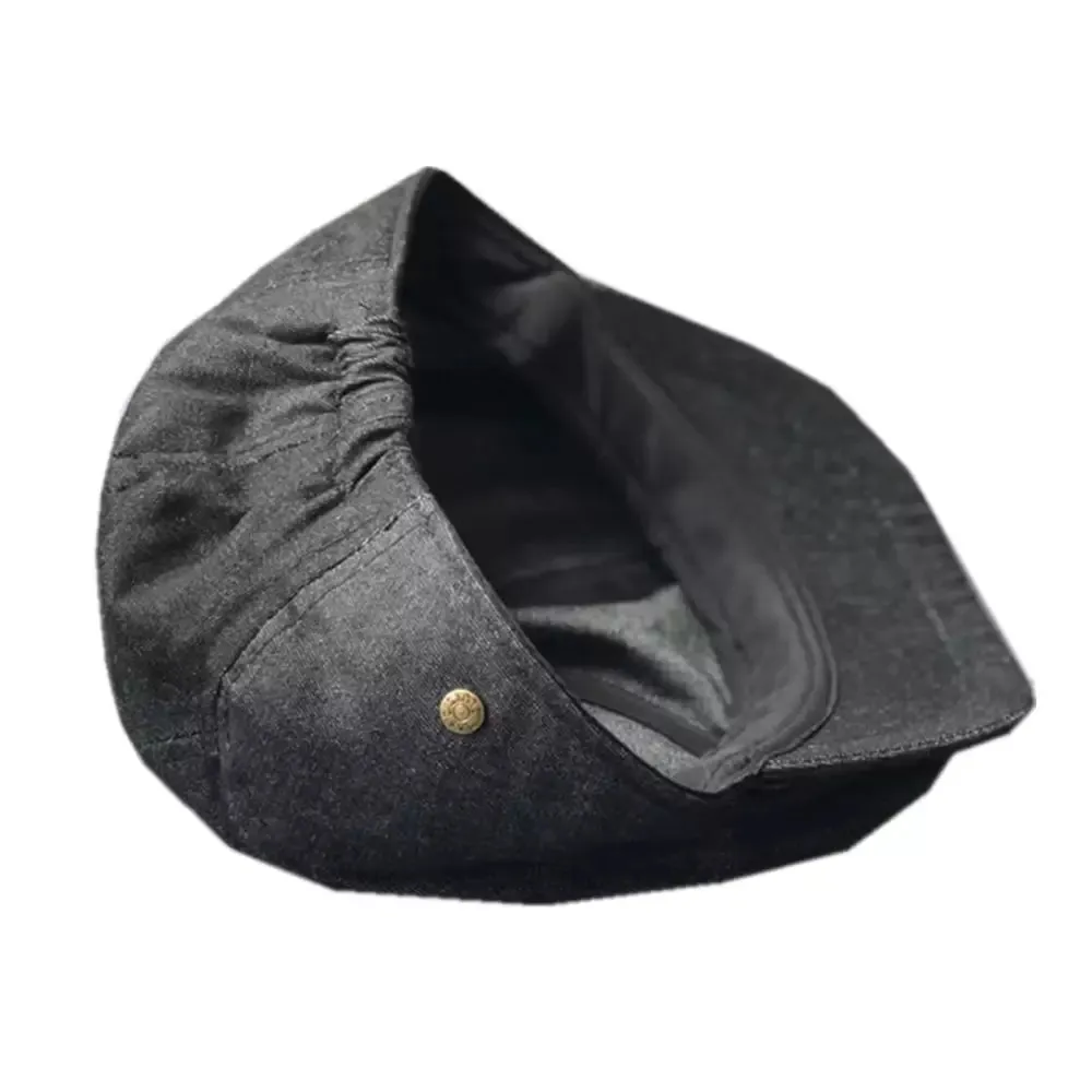 La Crosse Vintage Denim Flat Cap
