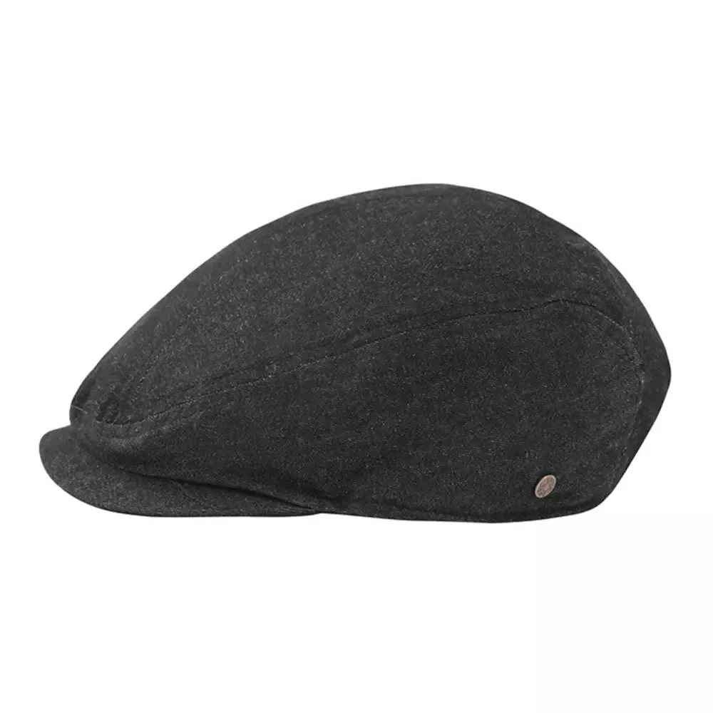 La Crosse Vintage Denim Flat Cap