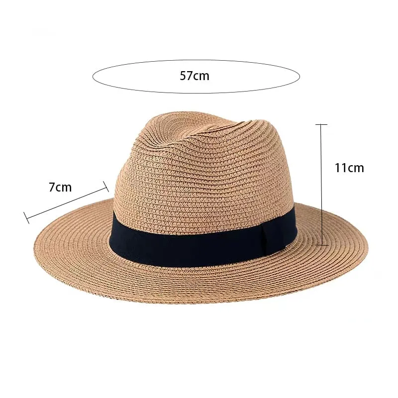 Lamezia Classic Summer Fedora Hat