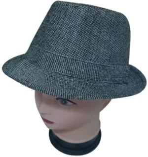 men's fedora hats - two-tone prints Case of 144