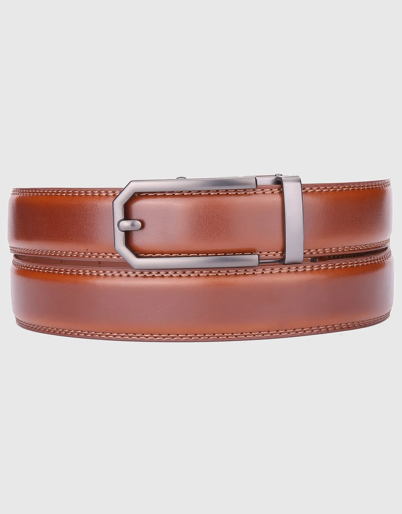 Men's Model Design Leather Ratchet Belt