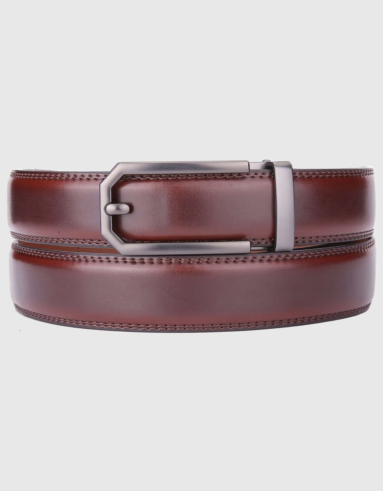 Men's Model Design Leather Ratchet Belt