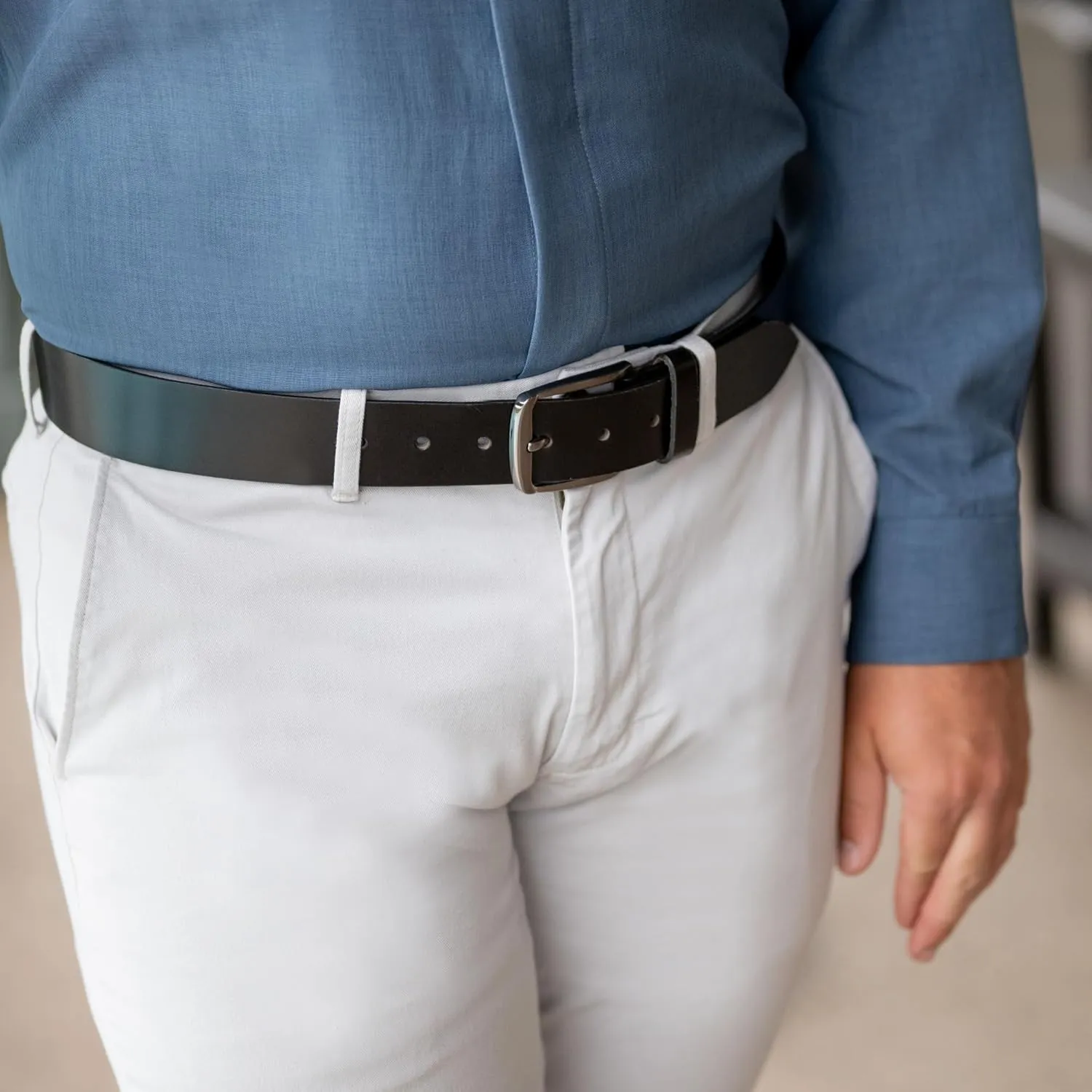 Millennial Belt - Full Grain Leather Belt with Nickel Free Buckle
