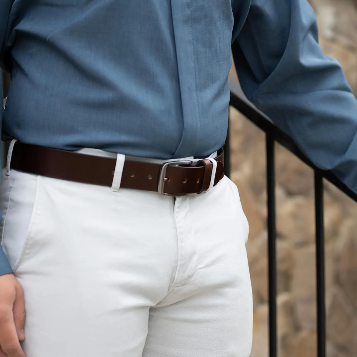 Millennial Belt - Full Grain Leather Belt with Nickel Free Buckle