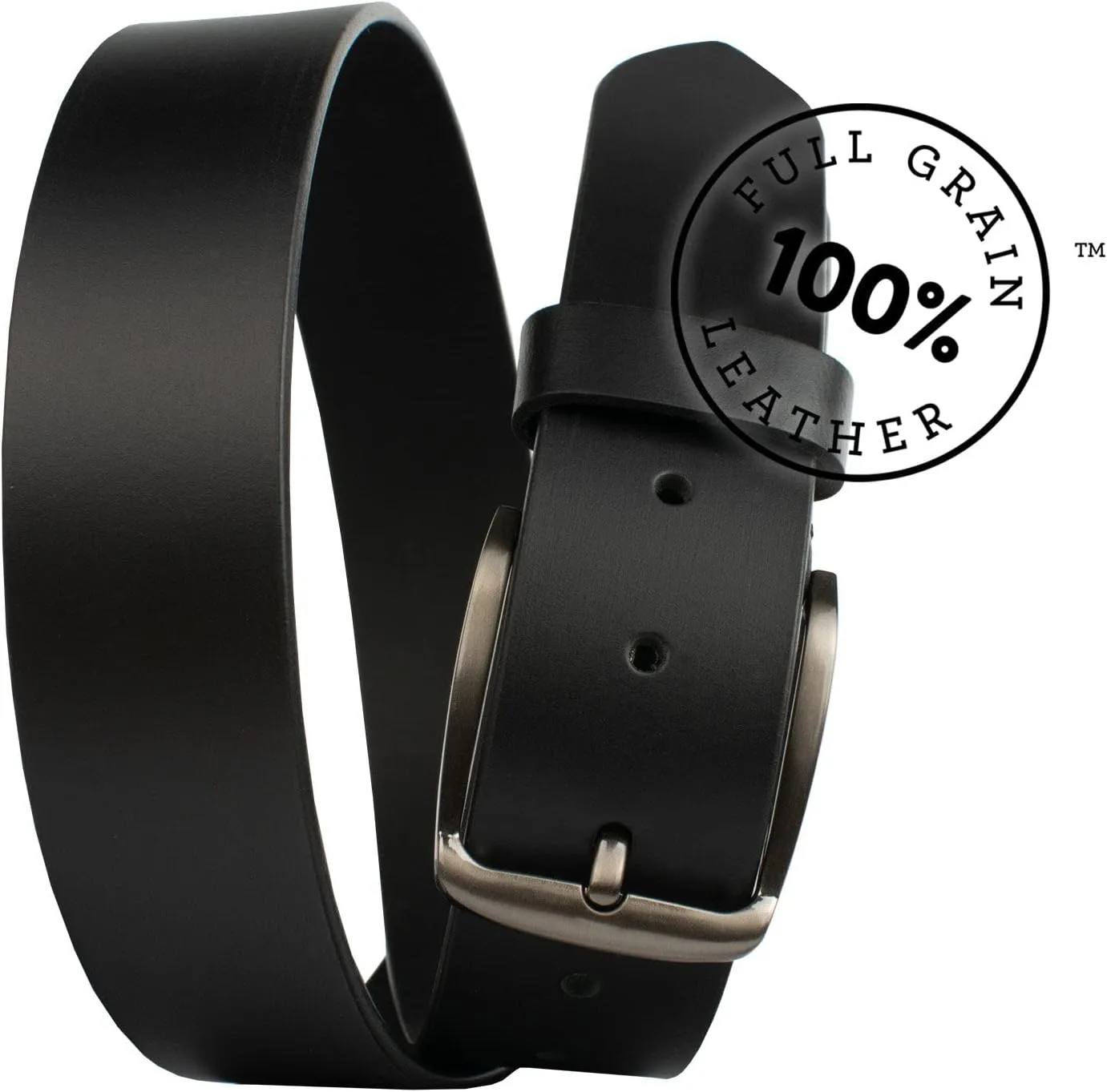 Millennial Belt - Full Grain Leather Belt with Nickel Free Buckle