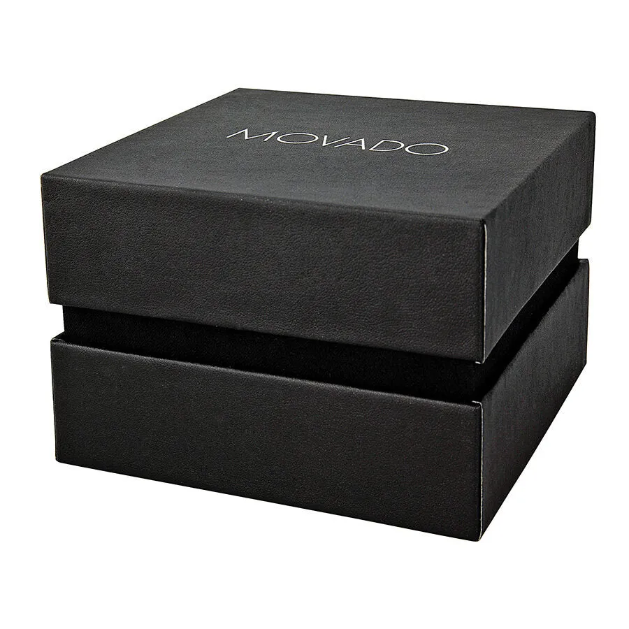 Movado Vizio Carbon Fiber Dial Chronograph Stainless Steel Men's Watch 0606083
