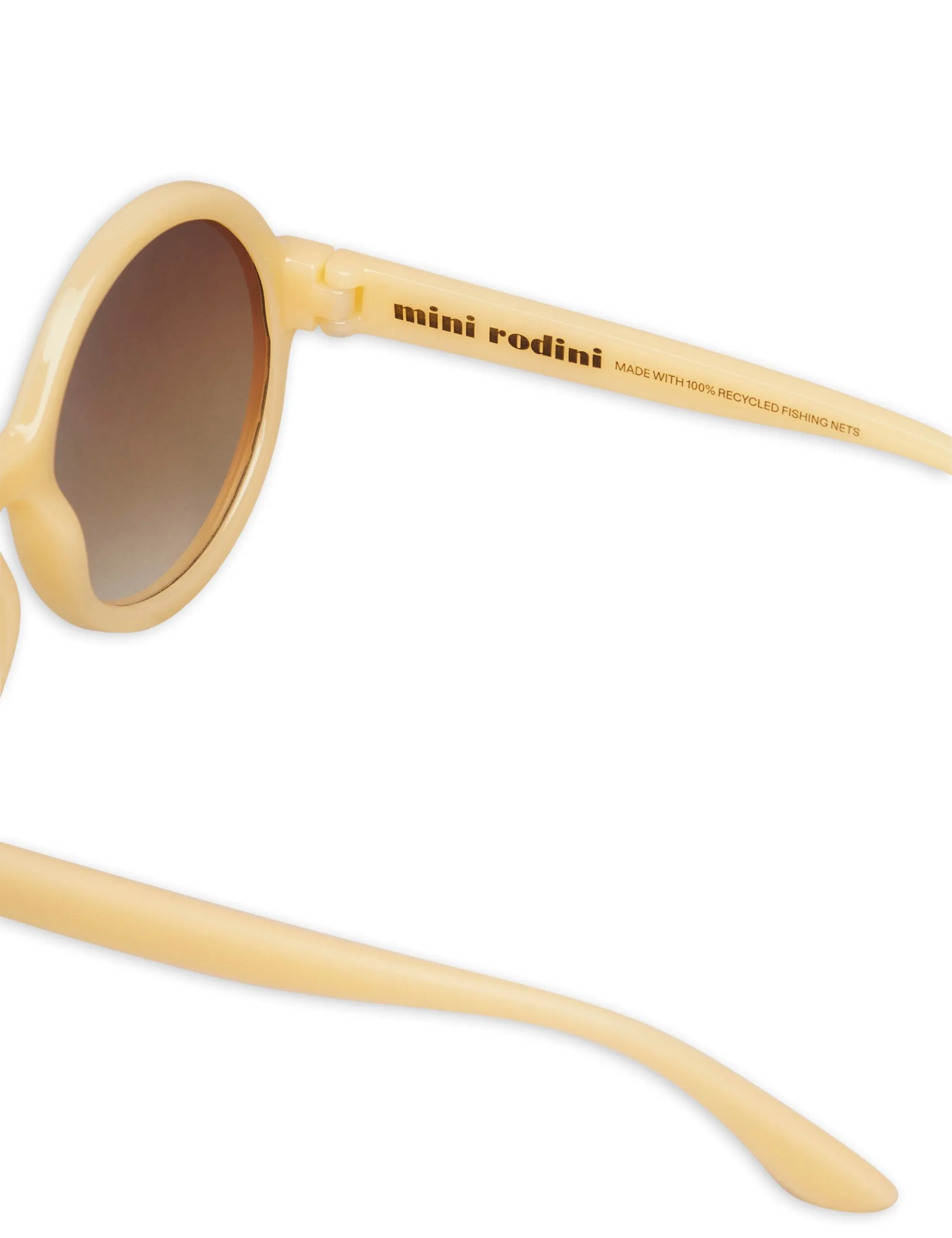 MR Round Sunglasses - Beige