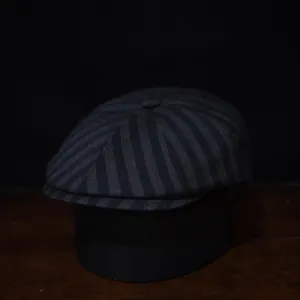 Newsboy - Navy/Grey Stripes