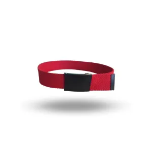 OTTO 2X1 - PLUS SIZES Cotton Nylon Webbing Belt with Black Buckle