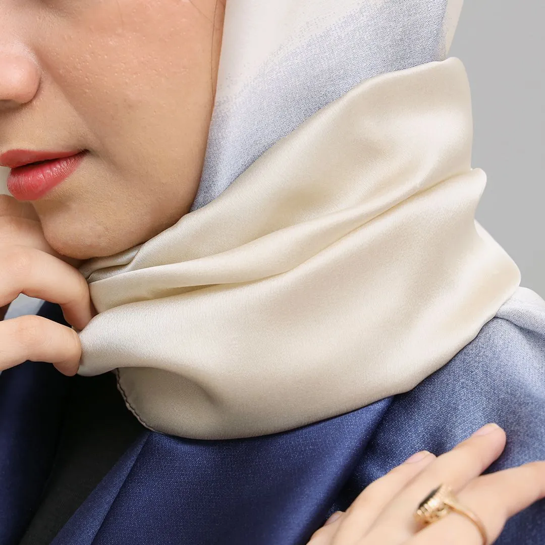 Silk Fabric Plain long Scarves