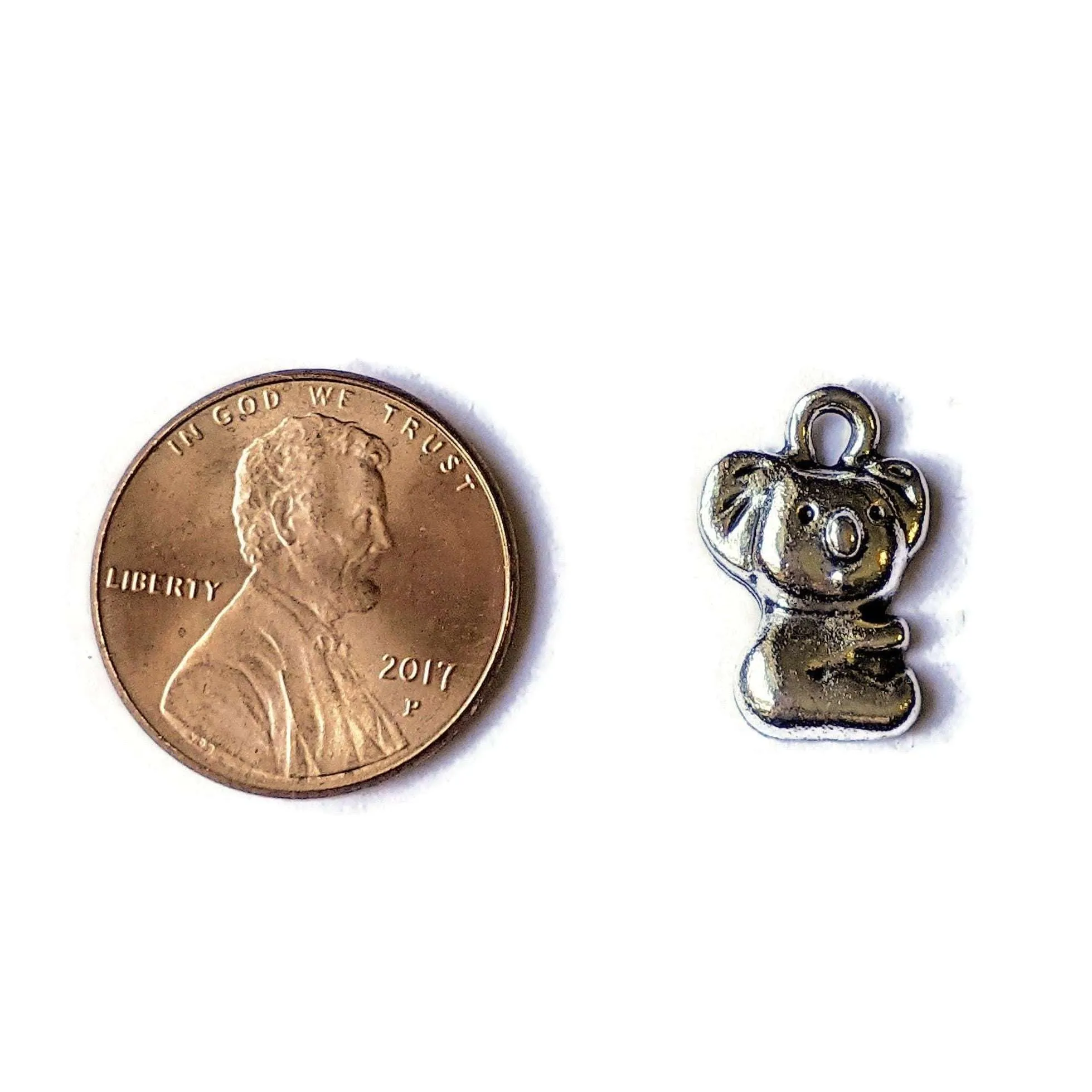 Silver Koala Charm