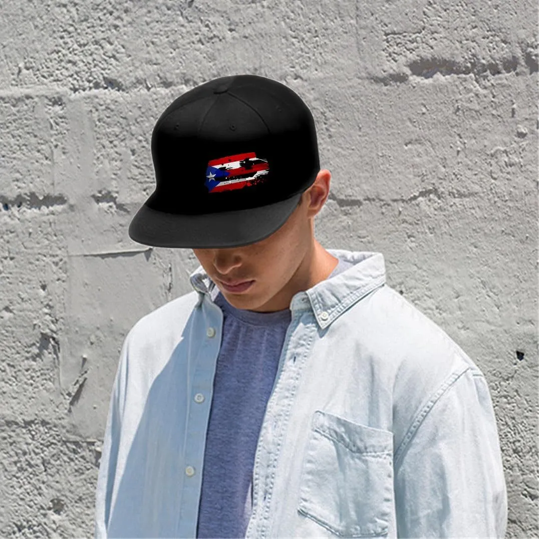Skull Rose Hat Horror Skeletons Hand Cap Adjustable Snapback Hat for Men Flat Bill Baseball Cap for Boys Snap Backpack Cool