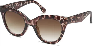 SOJOS Retro Oversized Cateye Sunglasses for Women Large Vintage Trendy Shades SJ2074