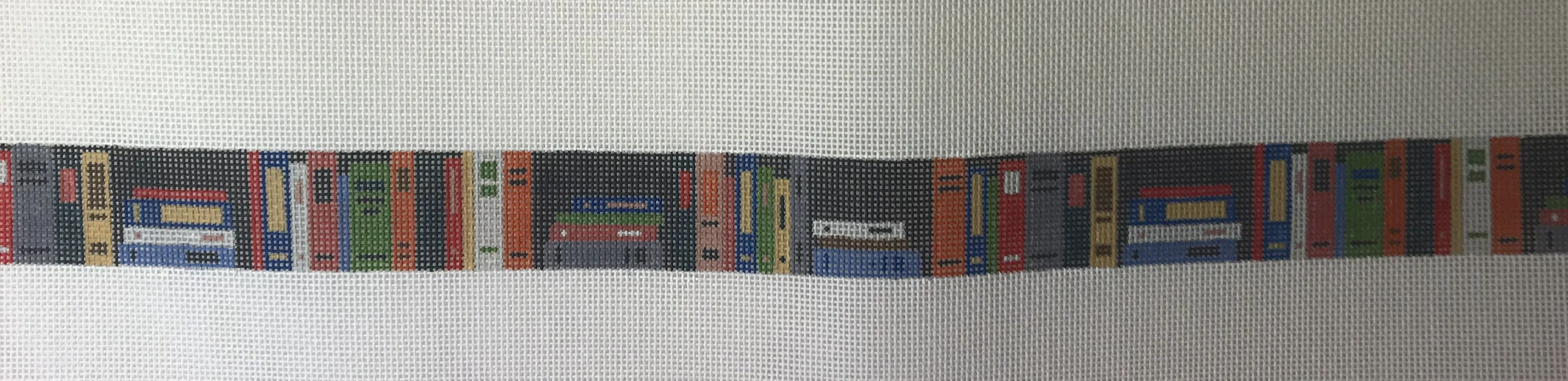 Susan Roberts 3572 Books on a Shelf, belt 18m